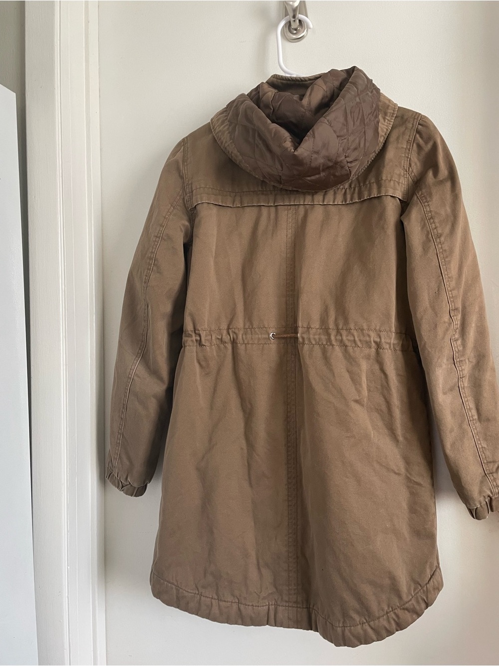 H&M Women's Hooded Utility Jacket in Brown - Picture 2 of 8